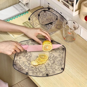 PP Outdoor Folding Plate Portable Outdoor Camping Multi functional Fruit Tableware Waterproof Thickened Tableware Set - Product Image 3