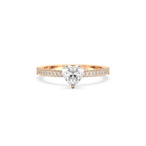 Anillo Solitario REYES Hip Hop de Oro Sólido de 14K con Diamante Cultivado en Laboratorio HPHT CVD para Mujer, Joyería de Lujo con Certificado IGI, Regalo de Boda - Product Image 2