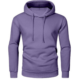 Sweat à capuche zippé pour homme 100% coton, anti-plis, hiver - Product Image 5