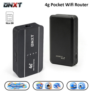 Router WiFi Portátil DNXT WiFi6 300Mbps 4G con WPS, Batería de 3000mAh, WiFi de Bolsillo con Tarjeta <span class=keywords><strong>SIM</strong></span>, WAN/LAN, Cat4, para Uso en Fiestas - Product Image 1