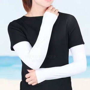 Mangas Protectoras UPF35 para Hombre, Tejido de Poliéster y Spandex de Tacto Suave, Ligeras, Flexibles y Cómodas, Estilo Deportivo KANEKA - Product Image 2