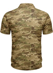 Camiseta Polo Personalizada al por Mayor 100% Poliéster para Hombre, Camisetas Polo de Golf Bordadas Personalizadas, Polo de Poliéster con Tela Ligera - Product Image 4