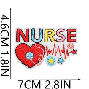 Wholesale Custom Embroidered <b>Patches</b> for Clothing Jackets Caps Hats Bags Iron <b>On</b> <b>Sew</b> <b>On</b> Hook Loop Velcro Logo Badges OEM ODM Man - Product Image 6