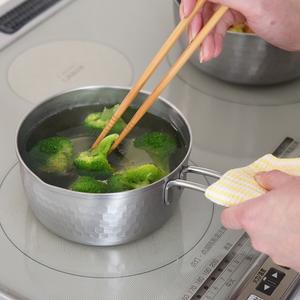 Casserole Yukihira, 15 cm, 18 cm, 20 cm, entièrement en acier inoxydable, avec poignée, résistante à la déformation et d'une excellente durabilité. - Product Image 6