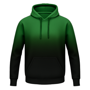 Casual Sublimation <b>Ombre</b> Hoodie Pullover Sweatshirt for Men and Women, Soft Hooded <b>Top</b> for Streetwear Fashion - Product Image 3