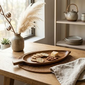 plato de servir de madera - Product Image 3