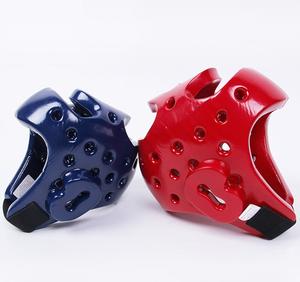 Protector de Cabeza de Taekwondo Transpirable de Primera Calidad, para Entrenamiento Profesional y Competencia, Protección de Artes Marciales, Material PU, Personalizable - Product Image 1