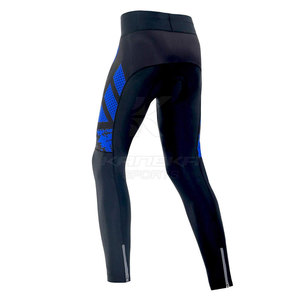 Pantalon de cyclisme pour homme de qualité supérieure, écologique, à séchage rapide, en spandex/polyester, tissu léger, coupe confortable pour les longues distances - Product Image 6
