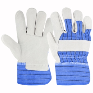 Guantes de Trabajo de Cuero Vacuno Reforzado de Primera Calidad, Resistentes al Fuego y a los Cortes, Protección de Seguridad Industrial para la Construcción - Product Image 2