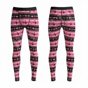 Leggings de compression personnalisés en gros, style OEM ODM, collants thermiques de sport, pantalons de fitness imprimés sur mesure pour hommes - Product Image 6