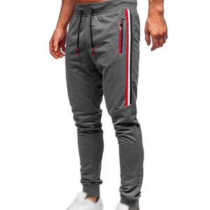 ¡Novedad de 2024! Pantalones deportivos europeos y americanos al por mayor, pantalones deportivos ajustados para correr con logotipo personalizado para hombre - Product Image 4