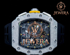 Reloj de Diamantes de Alta Calidad, Reloj Automático para Hombre, Reloj de Diamantes de Lujo, Relojes Hip-hop, Reloj de Moissanita Premium - Product Image 1