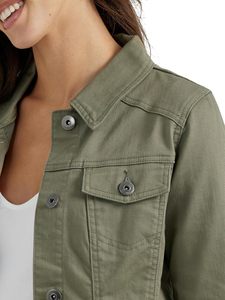 Women's <b>Denim</b> Jacket Soft Washed Cotton Casual Jean <b>Coat</b> Button Closure Vintage Streetwear Fashion Lightweight Everyday Fit Plus - Product Image 1