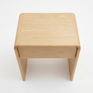Premium Solid Teak Wood <b>Side</b> Table Minimalist Bedroom Nightstand With <b>Drawer</b> Custom Furniture For Home And Hotel Project Export - Product Image 2