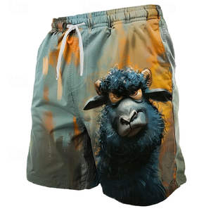 Funny Kung Fu Chicken <b>Pattern</b> Beach Shorts Summer Fashion Mens Kids 3D <b>Animals</b> Printed Board Short Casual Oversized Swim Trunks - Product Image 5