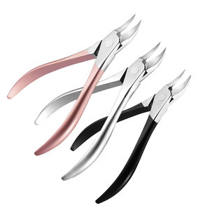 Cortauñas de acero inoxidable para uñas encarnadas, con mandíbula curva tipo olecranon, de alta resistencia, herramientas de pedicura, fabricante de Pakistán - Product Image 6