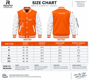 Chaqueta Varsity de Béisbol de Invierno con Logotipo Bordado en Chenilla Personalizado OEM, Chaqueta Varsity con Mangas de Cuero para Hombre - Product Image 6