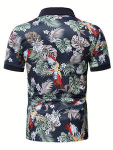 Venta al por mayor de alta calidad precio barato Polo Camiseta de manga corta de algodón de los hombres Casual cuello polos, polos de los hombres - Product Image 4