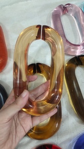 Customized Modern Acrylic Chain Wall Accents Handmade Modern <b>Ornamental</b> Resin Hanging for Home Decor Diwali Festival Ready - Product Image 2