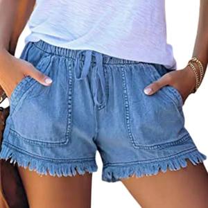 Pantalones Cortos Deportivos de Cintura Media para Mujer, Transpirables, con Botones y Flores, Estilo Casual para Yoga y Gimnasio, Personalizados para Verano - Product Image 2