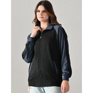 Veste polaire zippée pour femme à col montant, coupe-vent chaude, doudoune thermique d'hiver OEM - Product Image 2