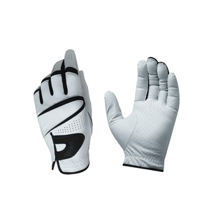 OEM Bulk Custom Golf <b>Gloves</b> Premium Genuine Leather <b>Moisture</b> Wicking Touchscreen Compatible Anti Slip Grip Breathable Unisex - Product Image 4