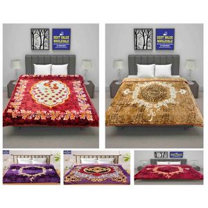 Manta de Lujo de 4 KG, Suave y Cálida, de Poliéster y Visón Sintético, para Cama Doble, para Uso en el Hogar o en Hoteles - Product Image 2