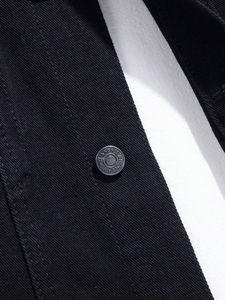 New Men's Winter Denim Jacket with <b>Stand</b> Collar Breathable & Eco-Friendly High Quality - Product Image 4