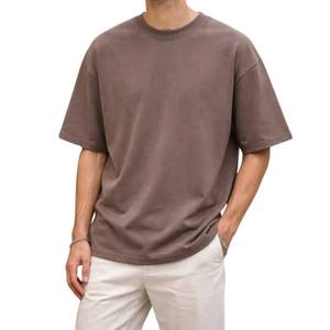 Camiseta Deportiva para Hombre, Directo de Fábrica, Algodón, Absorbe la Humedad, Suave, Transpirable, Ropa Deportiva, Proveedor de Marca Privada - Product Image 5