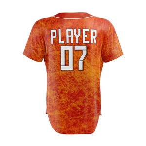 เสื้อเบสบอลซอฟต์บอลพรีเมียมสำหรับผู้หญิงไซส์ใหญ่ แขนสั้น สกรีนโลโก้ตามสั่ง แบบซับลิเมชั่น เป็นมิตรกับสิ่งแวดล้อม - Product Image 2