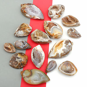 Cristal de quartz fossilisé Druzy de haute qualité, 20-35 mm, à changement de couleur, pour la fabrication de bijoux, lot en gros - Product Image 3