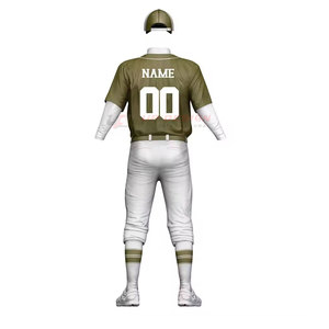 Vente flash - Uniforme de baseball en sublimation - 100% polyester - Séchage rapide - Respirant - Couleurs et logo personnalisés - Unisexe - Adulte - Product Image 3