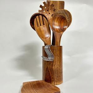 Utensilios de Cocina de Madera, Herramientas de Cocina, Accesorios de Cocina, Juego de Gadgets - Product Image 1