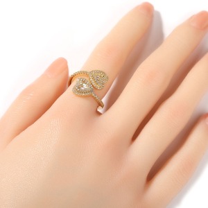Hot Sale Adjustable Heart Shape <b>Ring</b> Fashion Women Trendy <b>Rings</b> Bling Women <b>Man</b> Jewelry - Product Image 3