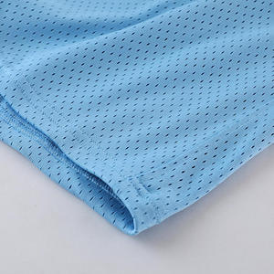 Quick-Drying Breathable Double <b>Layer</b> Mesh Fabric Eco-Friendly Anti-Wrinkle Drawstring Closure <b>Mid</b> Waist Men's Casual Shorts - Product Image 4