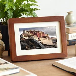 Lightweight Eco-Friendly Wood Photo <b>Frame</b> Best Quality with Natural <b>Design</b> Home Office Decor Personalized - Product Image 2