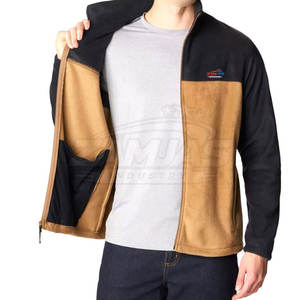 Vestes en polaire pour hommes à logo personnalisé, best-sellers, chaudes pour l'hiver, style décontracté pour l'extérieur - Product Image 4