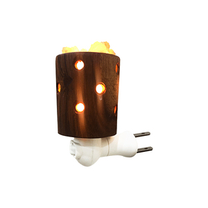 High Quality <b>Mini</b> Natural Shape Organic Material USB Night <b>Lamp</b> with Carved Technique Pink Color Eco-Friendly for Home Decor - Product Image 3