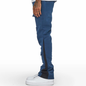 Factory Manufacturer High Waist Wide Leg <b>Baggy</b> Flared <b>Trouser</b> New Trendy Design Loose Fit <b>Men</b> Flare Pants For Sale - Product Image 5