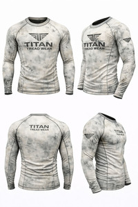 Camiseta Rashguard Cómoda y Ecológica para Hombre y Mujer - Protección UV, Transpirable, Antibacteriana, Ropa Deportiva TITAN TREAD WEAR - Product Image 5