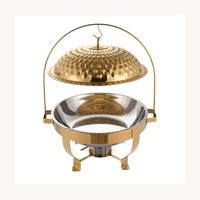Hochwertiger Umweltfreundlicher Speisenwärmer Chafing Dish Neues Design Edelstahl 100 Stück für Hotel Hochzeit und Veranstaltungen