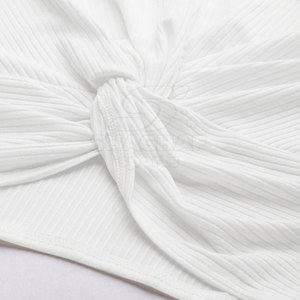 Top corto para mujer, material suave, para uso diario, estilo simple, fácil de ajustar, top corto para mujer - Product Image 6