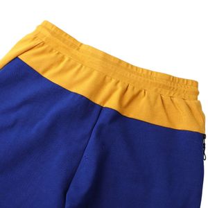 Shorts en molleton technique Sigma Gamma Rho SGRho bleu et or, vêtements grecs haut de gamme, shorts athlétiques de sororité - Product Image 3