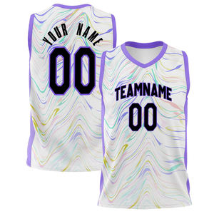 NOUVEAU Maillot ARTIST personnalisé en polyester 100% imprimé sublimé Vêtements de basket-ball pour hommes Maillots de sport - Product Image 2