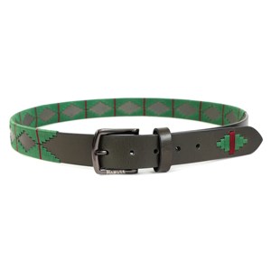 Country <b>Leather</b> Polo Belt Case & <b>Bags</b> Genuine <b>Leather</b> Waist Belt Wholesale Hand <b>Woven</b> Country Polo Belt LBP-0054 - Product Image 2