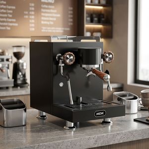 Cafetera Espresso Semiautomática de 12 Bares, Programable Digitalmente, Carcasa de Acero Inoxidable, para Hogar, Hotel, RV - Product Image 5