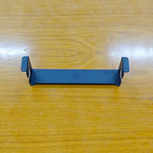 Soporte de Montaje de Acero con Recubrimiento en Polvo Personalizado, Corte Láser Negro, Doblado y Soldado, Pieza de Hardware Industrial OEM - Product Image 1