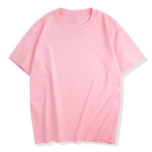 T-shirt en coton 230g à épaules tombantes, col rond, coupe ample, couleur unie, pour homme et femme, prix usine Chine Bangladesh - Product Image 6