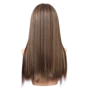 Venta Directa de Fábrica, Peluca de Cabello Largo Rizado con Reflejos Arcoíris, Sin Pegamento, con Frente de Encaje, 100% Cabello Virgen Chino, Encaje Transparente, 150% de Densidad - Product Image 3