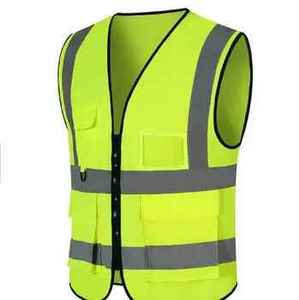 Chaleco de Seguridad Reflectante y Chaqueta de Trabajo de Algodón Impermeable con Logotipo Personalizado, Ropa de Trabajo de Construcción - Product Image 6